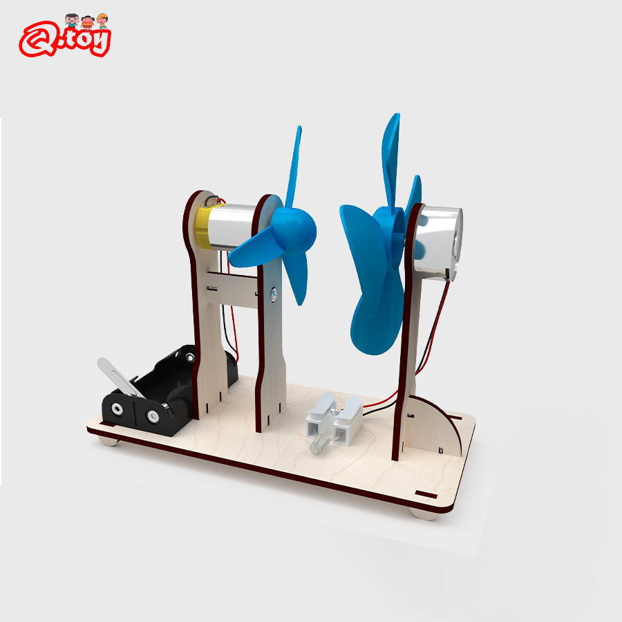 Renewable Energy Model - DIY 바람 구동 발전기 모델 STEM