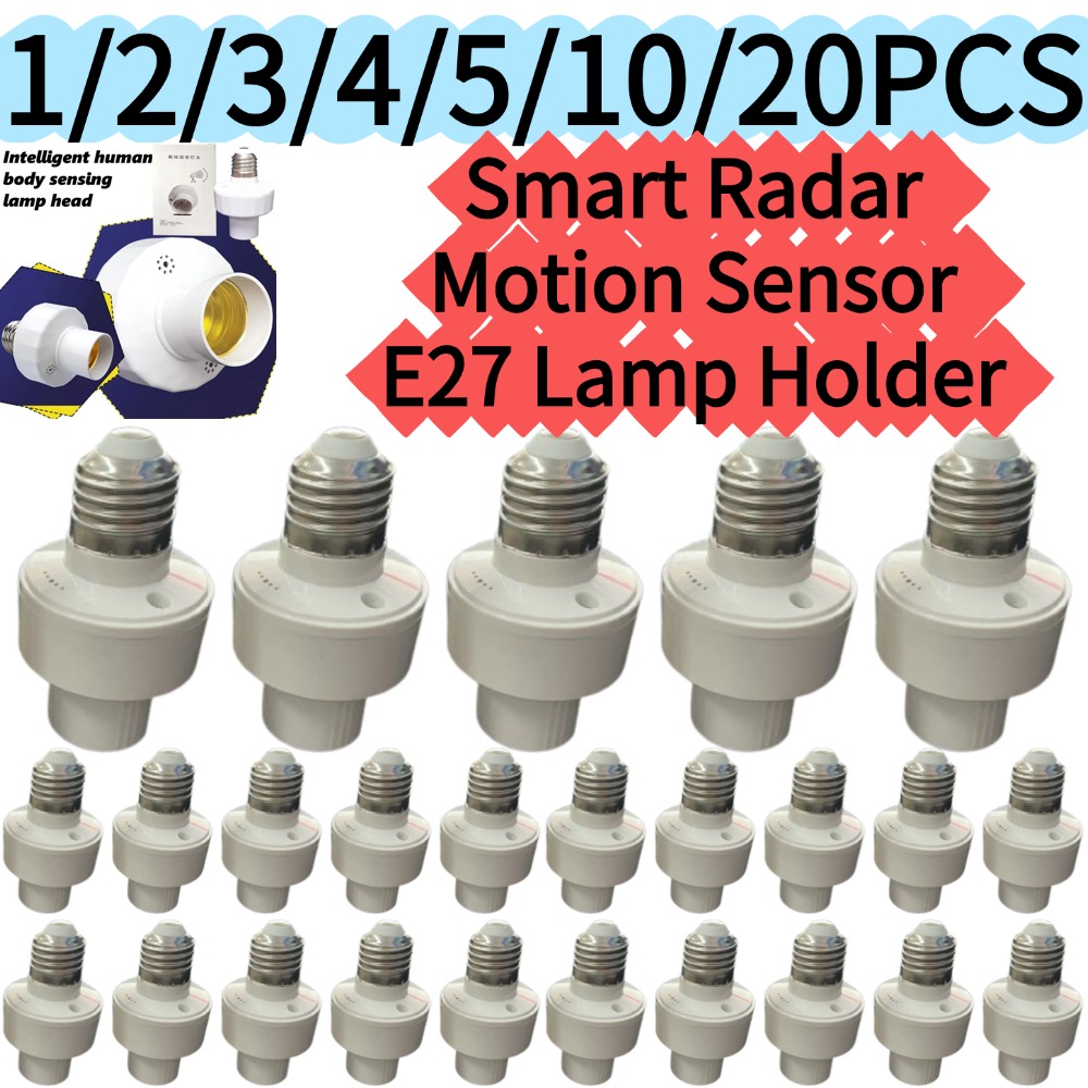 Energy Storage Rack - 1-20PCS 스마트 레이더 모션 센서 E27