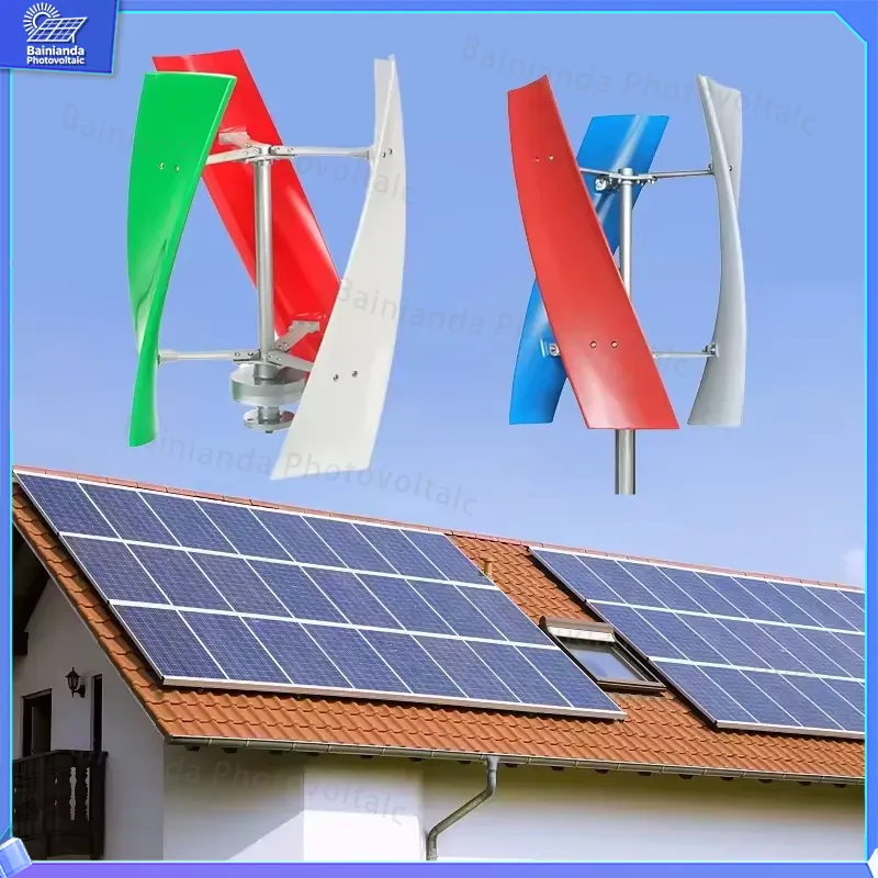 5KW 하이브리드 태양광 풍력 터빈 발전기 수직축 가정 - Renewable Energy Solutions 리뷰 및 가격