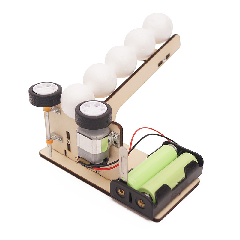 DIY 나무 퍼즐 피칭 기계 줄기 장난감 Technol - Renewable Energy Model 리뷰 및 가격